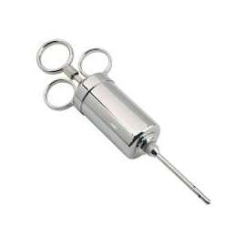 Weston 23-0402-W Heavy-Gauge Marinade Injector, 2 oz Capacity, 4-Hole Injector Needle