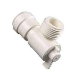 WATTS 3558-1014/P-683 Angle Stop Valve, Plastic Body