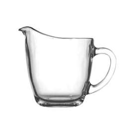 Oneida Presence 64191B Creamer, 11 oz Capacity, Round, Glass, Crystal Clear