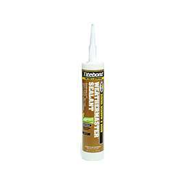 Titebond WeatherMaster 44001 Sealant, White, -75 to 300 deg F, 10.1 oz Cartridge