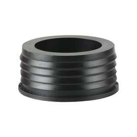 ProSource Hub Donut, 4 x 2 in, Compression, PVC, Black