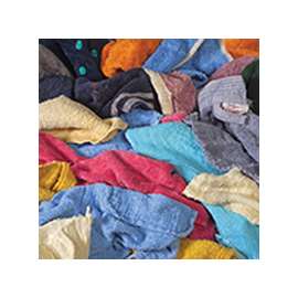 ALL RAGS R401 Terry Cloth Mix, 14 in L, 14 in W, Cotton