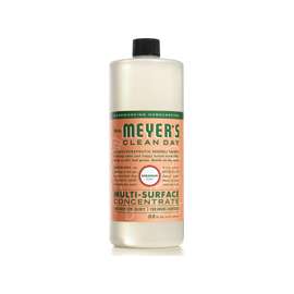 Mrs. Meyer's Clean Day 13440 Cleaner Concentrate, 32 oz Bottle, Liquid, Geranium