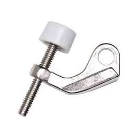 DoorSaver II 01213 Hinge Pin Door Stop, Magnesium/Zinc, Chrome
