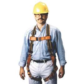 DuraFlex Stretchable Harnesses, Back DRing, Mating Chest&Legs;Friction Shoulders