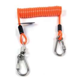Tool Lanyards, 48 in, D-Ring, 5 lb