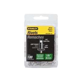 STANLEY PAA42W-1B Pop Rivet, Reusable, 1-1/2 in L, Aluminum