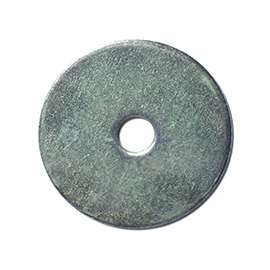 MIDWEST FASTENER 03930 Fender Washer, 1/4 in ID, 1-1/2 in OD, Zinc, Zinc