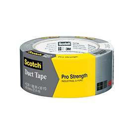 Scotch 1230-A Duct Tape, 30 yd L, 1.88 in W, Gray