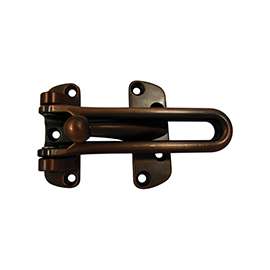 ProSource Security Door Guard, 4-1/8 in L, 2-1/2 in W, Zinc Die-Cast, Venetian Bronze