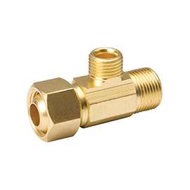 B & K ProLine Series 993-016NL Adapter, 3/8 in, Compression, Brass
