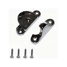 ProSource 802519CH-PS Sash Cam Lock, Zinc, Chrome