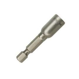 IRWIN 3547321C Nutsetter, 5/16 in Drive, Lobular Drive, 1-7/8 in L, 1/4 in L Shank, Hex Shank