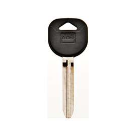 HY-KO 12005B108 Key Blank, Rubber, For: Buick, Cadillac, Chevrolet, Geo, GMC, Oldsmobile, Pontiac, Saturn Vehicles