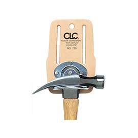 CLC Tool Works Series 739 Hammer Holder, Leather, Tan, 4 in W