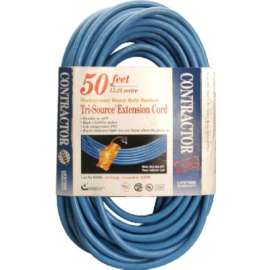 50' PWR Block EXT Cord