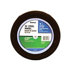 ARNOLD 490-323-0001 Tread Wheel, Semi-Pneumatic, Steel