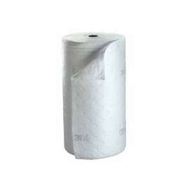 High-Capacity Petroleum Sorbent Rolls, Absorbs 73 gal, 144 ft