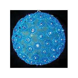 Hometown Holidays Pre Lit Holiday Ball, 7 In H, Blue