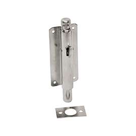 ProSource 33083ZCB-PS Foot Bolt, 9/16 in Bolt Head, 5 in L Bolt, Steel, Zinc