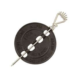 Imperial BM0053-A Stove Pipe Damper, 8 in Pipe, Iron