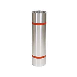 Amerimax 66324 Roll Valley Flashing, 10 ft OAL, 24 in OAW, Aluminum