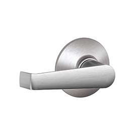 Schlage Birmingham Series F10 ELA 626 Passage Lever, Zinc, Satin Chrome