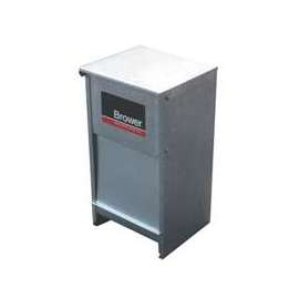 Brower DF25 Pet Feeder, 25 lb Capacity, Galvanized Steel
