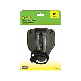 HY-KO KC187 Key Ring, Black