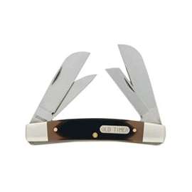 Old Timer 4OT Folding Pocket Knife, 2.3 in L Blade, 2-Blade