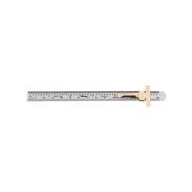 Series 950 Pocket Steel Rulers, 6 in, Stainless Steel
