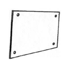 Air King SP2436W Range Hood Backsplash, Cold Rolled Steel, White, Powder-Coated