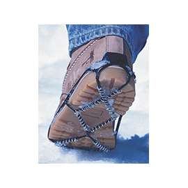 Yaktrax 08603 Shoe Traction Device, Lightweight, Unisex, M, Spikeless, Black