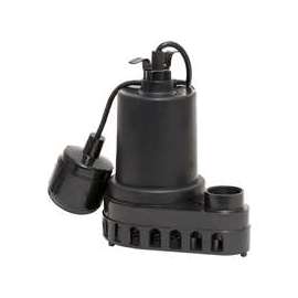 SUPERIOR PUMP 92370 Sump Pump, 4.1 A, 120 V, 0.33 hp, 1-1/2 in Outlet, 48 gpm, Thermoplastic