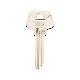 HY-KO 11010S31 Key Blank, Brass, Nickel, For: Sargent Cabinet, House Locks and Padlocks