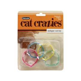 PETMATE Cat Crazies 26317 Cat Toy, Plastic, Multi-Color