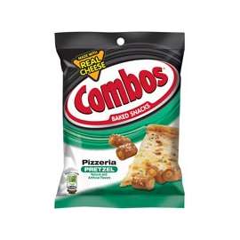 Combos MMM42006 Pizzeria Snacks, Pizza Flavor, 6.3 oz Bag