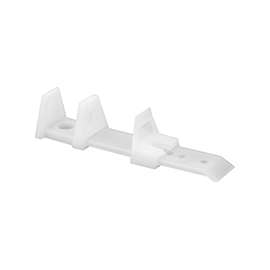 Prime-Line N 6564 Door Guide, Nylon, White, Floor Mounting