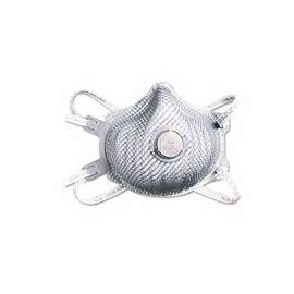 N99 Premium Particulate Respirators, Half Facepiece, Adj Strap, M/L, 10/bag