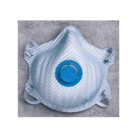 2500 Series N95 Particulate Respirators, Half-facepiece, 2-Strap, M/L, 10/bag
