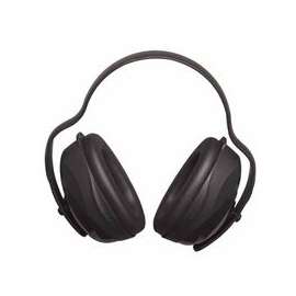 Z2 Economy Earmuffs, 25 dB NRR, Black, Headband