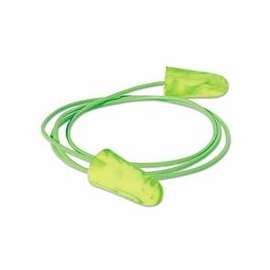 Goin' Green Foam Earplugs, Foam, Green, Corded
