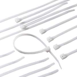 40PK 4" WHT Cable Tie