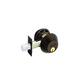 Schlage B62N613 Entry Deadbolt, 1 Grade, Keyed Alike Key, Metal, Oil-Rubbed Bronze, 2-3/8 x 2-3/4 in Backset