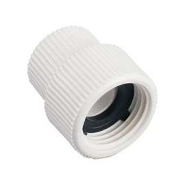 Orbit 53366 Hose to Pipe Adapter, 1/2 x 3/4 in, FNPT x FHT, PVC, White