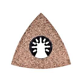 Genesis GAMT741 Triangular Oscillating Rasp, 3-1/8 in L