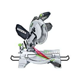 Genesis GMS1015LC Miter Saw, 10 in Dia Blade, 4600 rpm Speed, 45 deg Max Miter Angle, 45 deg Max Bevel Angle