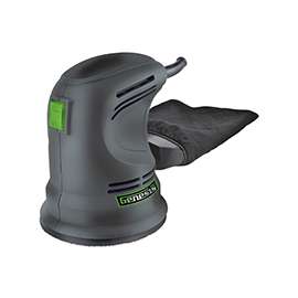 Genesis GROS2304 Random Orbit Sander, 2.2 A, 5 in Pad/Disc, Includes: Dust Bag and Sanding Disc Assortment