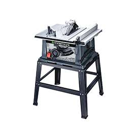 Genesis GTS10SB Table Saw with Stand, 24 in Cutting, 10 in Dia Blade