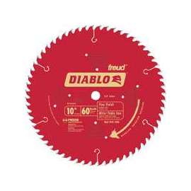 CIRC SAW BLADE 10IN 60T FINISH